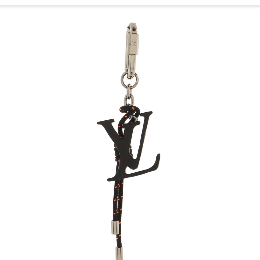 Louis Vuitton LV Shape Rope Bag Charm & Key Holder Metal